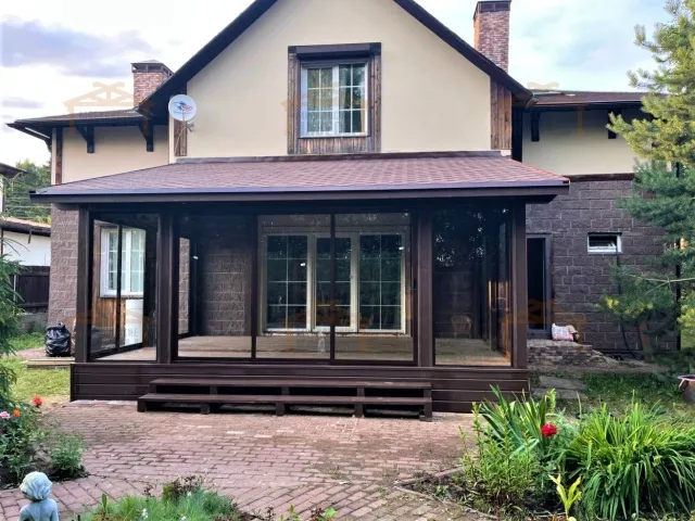 Застекленная беседка ЮНОНА — Фото 2