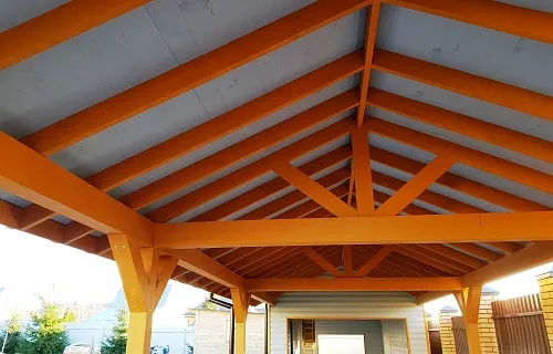 Гараж и навес для автомобилей БАРВИХА — Фото 6