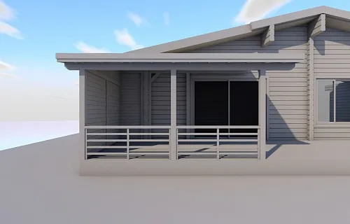 ВЕРАНДА-ТЕРРАСА К ДОМУ ЛЕТНЯЯ — Фото 8