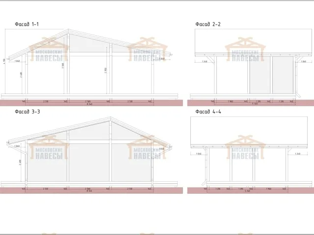 НАВЕС-БЕСЕДКА СИМФОНИЯ — Фото 8