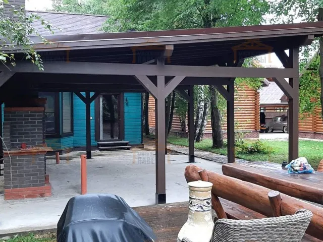 НАВЕС ДЛЯ БАРБЕКЮ НОРМАНДИЯ MAXI — Фото 3