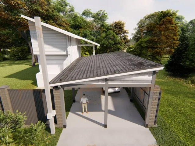 Навес односкатный для автомобилей ОСТИН — Фото 7