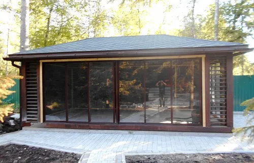 Застекленная беседка ЦЕЗАРЬ — Фото 3