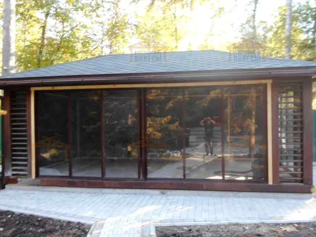 Застекленная беседка ЦЕЗАРЬ — Фото 3