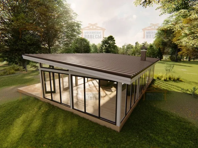 Застекленная беседка ПАНОРАМА — Фото 4