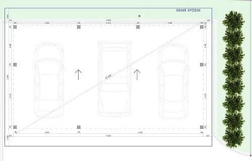 Навес для двух машин РОНДО 2.0 — Фото 7