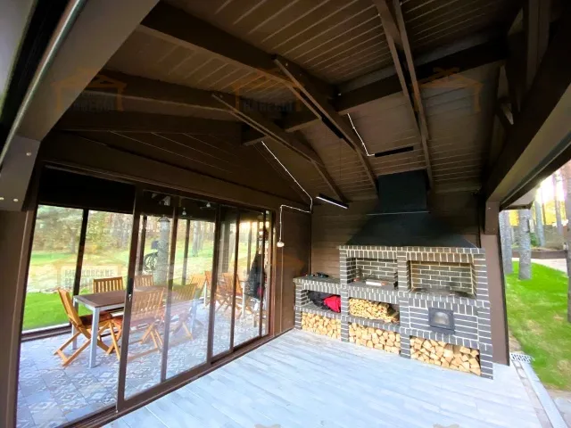 Застекленная беседка БУРЕВЕСТНИК 2.0 — Фото 4