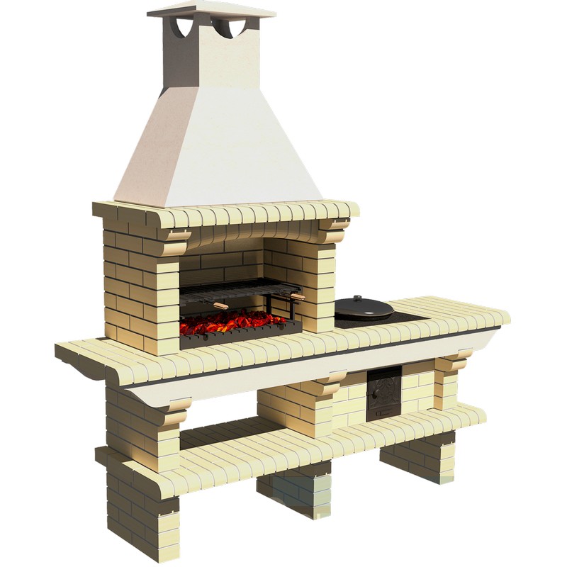 «Печь барбекю 716»