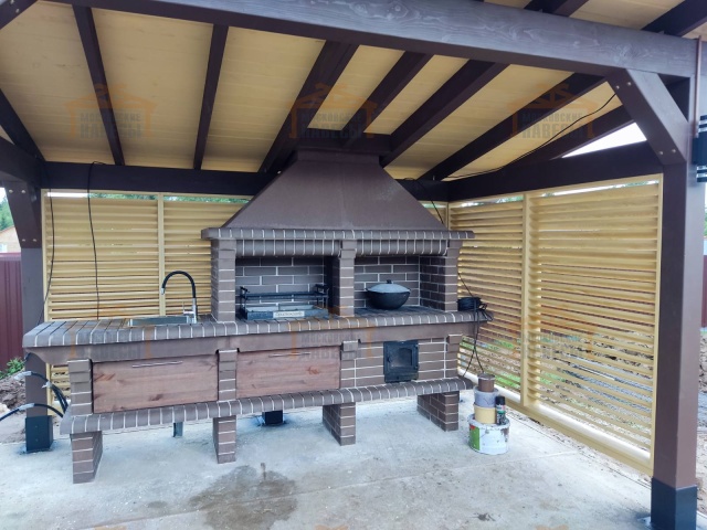 НАВЕС ДЛЯ БАРБЕКЮ ТВИД ПАРК — Фото 10