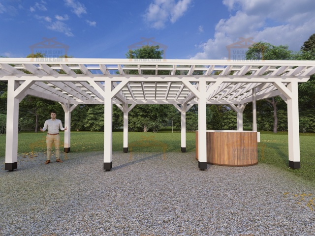 Навес-беседка НЕАПОЛЬ — Фото 5