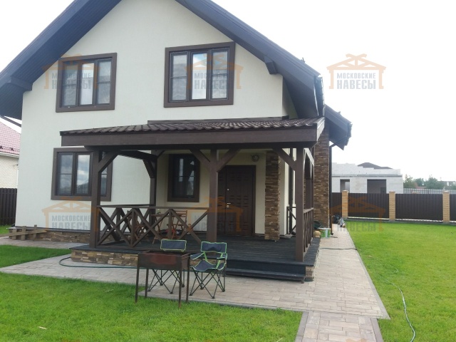 ВЕРАНДА К ДОМУ ЯНТАРНАЯ — Фото 2