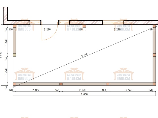ВЕРАНДА ИЗ ДЕРЕВА ВЕКТОР — Фото 7