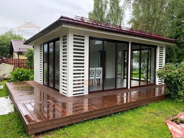 Застекленная беседка ФИОНА — Фото 1