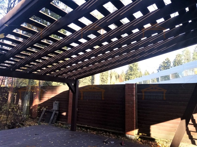 НАВЕС-БЕСЕДКА МОДЕРН — Фото 2