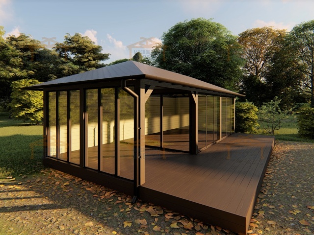 Застекленная беседка ЛЕТНЯЯ РОЩА — Фото 6