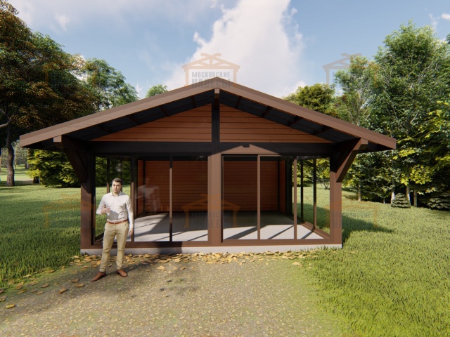 Застекленная беседка МОНТАНА MAXI — Фото 5