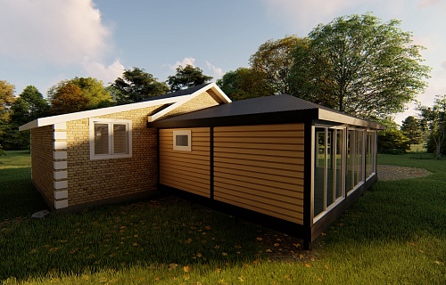 Армавира дом под ключ веранда