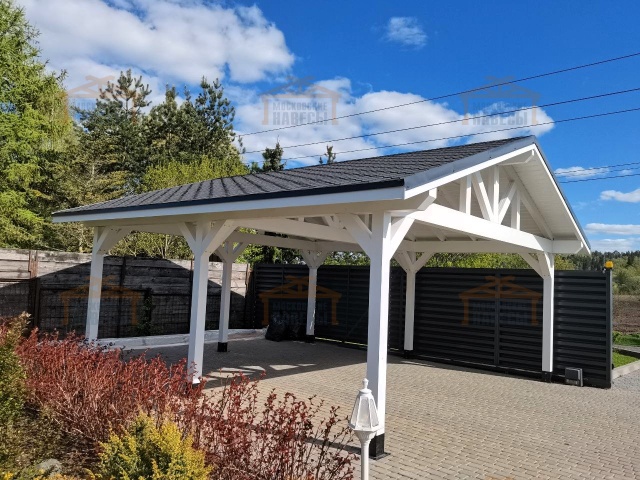 Навес для двух машин КАНТРИ — Фото 2
