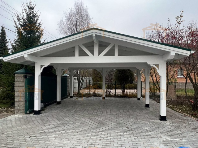 Навес для двух машин КАТАЛОНИЯ — Фото 3