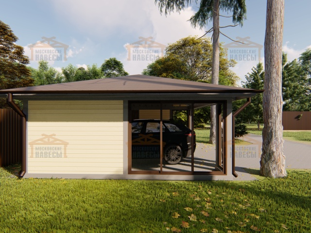 Навес-гараж БАЛТИК — Фото 6