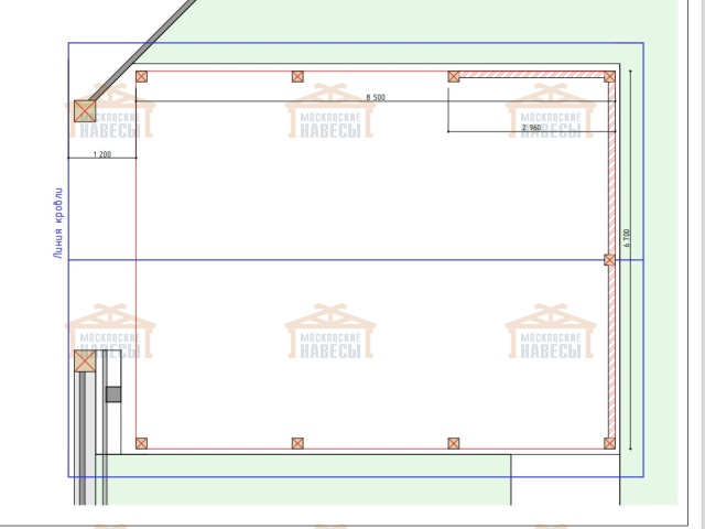 Навес из клееного бруса СУЛТАН — Фото 8