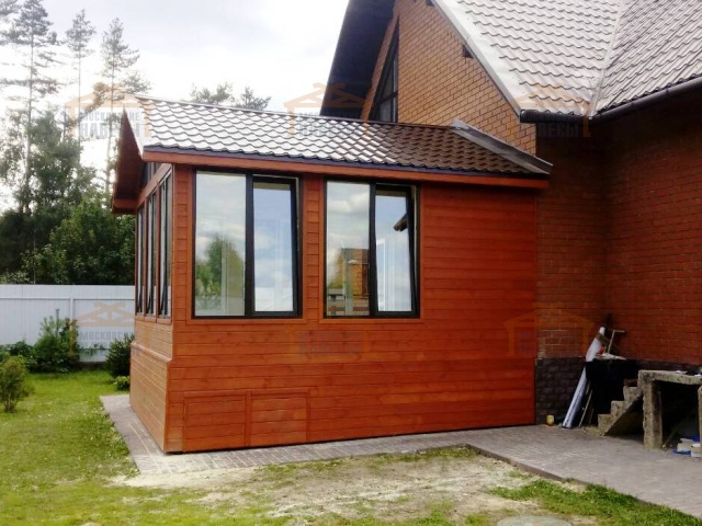 ЗАКРЫТАЯ ВЕРАНДА К ДОМУ ЦЕНТАВР — Фото 5