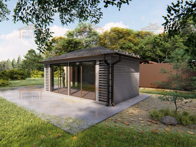 Застекленная беседка ЦЕЗАРЬ — Фото 7