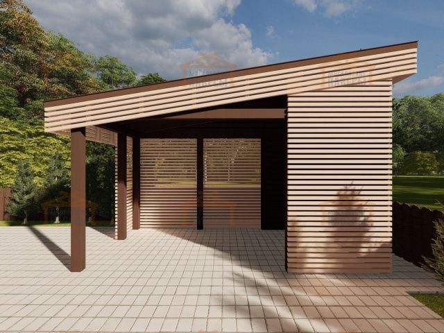 НАВЕС-БЕСЕДКА ЛАВАНДА — Фото 5