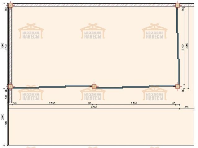 Застекленная беседка САДОВЫЙ ОФИС — Фото 11