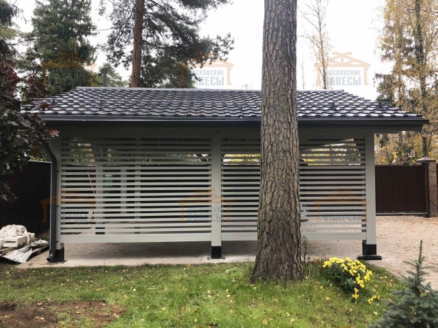 Навес для двух машин ФОРТЕ — Фото 2