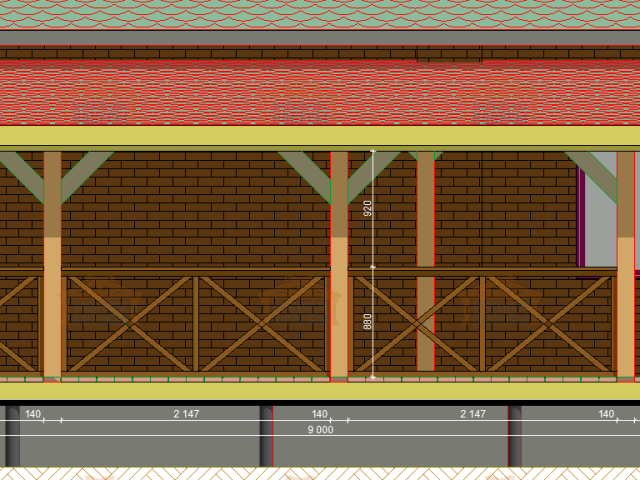 ВЕРАНДА К ДОМУ ГАММА — Фото 6