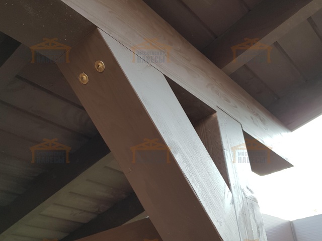 НАВЕС ДЛЯ БАРБЕКЮ ТВИД ПАРК — Фото 4