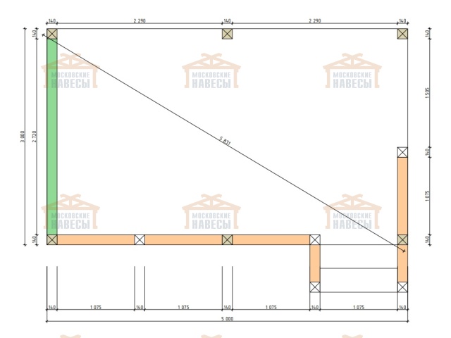 ВЕРАНДА К ДОМУ СТАНДАРТ — Фото 5