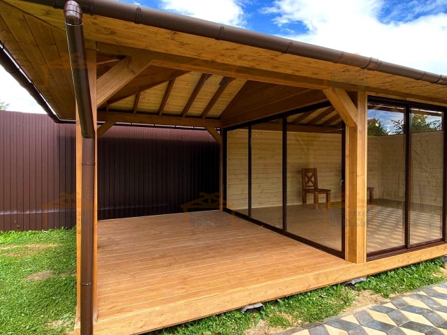 Застекленная беседка ТОСКАНА — Фото 4