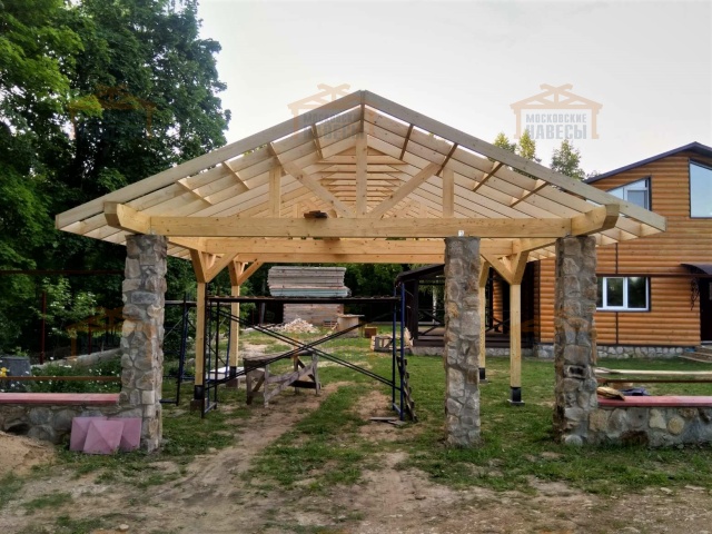 Навес для автомобилей АРКТУР — Фото 8