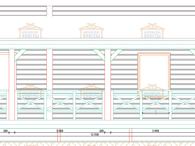 ВЕРАНДА К ДОМУ КАЗАНСКАЯ — Фото 6