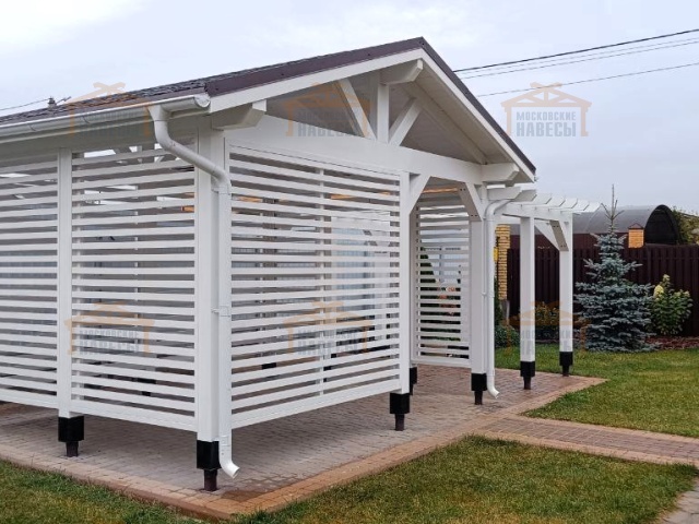 НАВЕС-БЕСЕДКА АДРИЯ 2.0 — Фото 3
