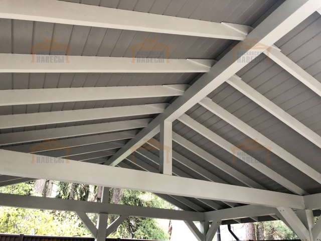 Навес для двух машин ФОРТЕ — Фото 3