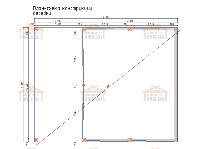 Застекленная беседка ГРАФСКАЯ ПРИСТАНЬ 3.0 — Фото 7