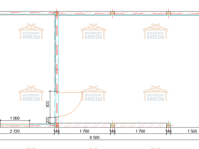 НАВЕС-БЕСЕДКА ФЕЛИКС — Фото 6