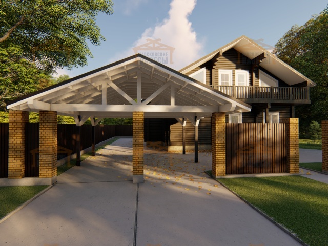 Навес для автомобилей АРКТУР — Фото 5