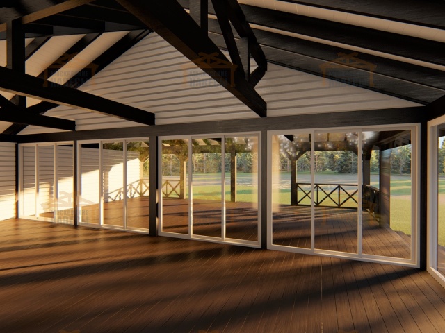 Застекленная беседка ТРИУМФ — Фото 8