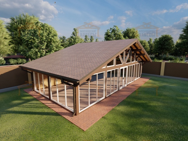 Застекленная беседка КОСМОС — Фото 2