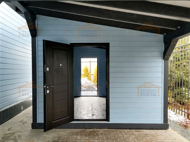 Навес с хозблоком СЕНАТОР — Фото 3