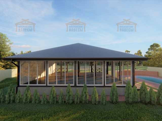 Застекленная беседка ТРИУМФ — Фото 6