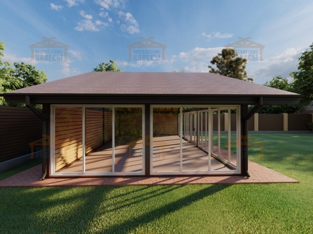 Застекленная беседка КОСМОС — Фото 3