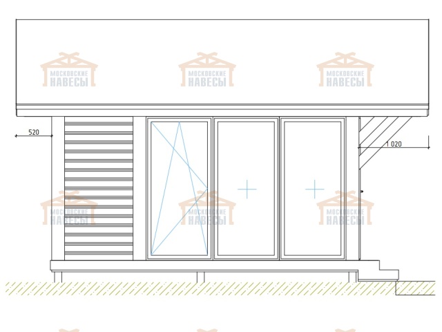 Застекленная беседка ЦЕНТУРИОН — Фото 9