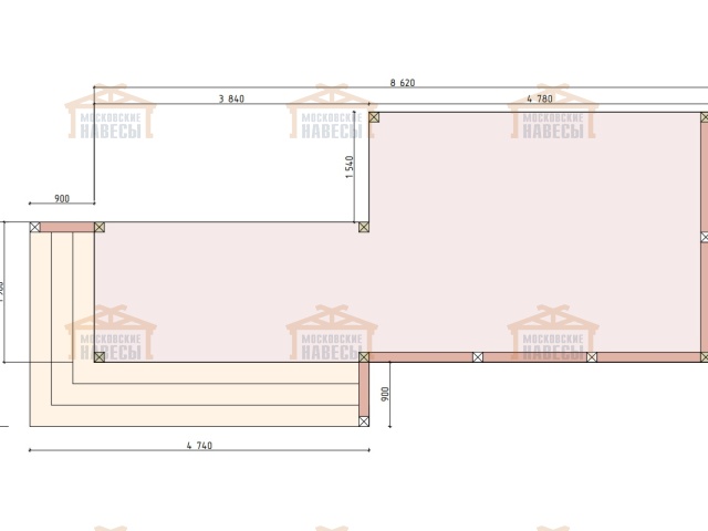 ВЕРАНДА К ДОМУ ГРАЦИЯ — Фото 9