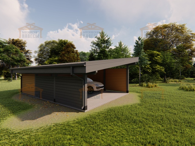 Навес для машин ГЭЛАКСИ — Фото 11