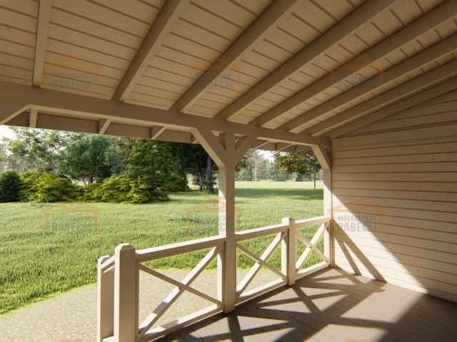 ВЕРАНДА К ДОМУ СТАНДАРТ — Фото 4